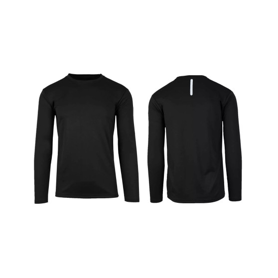 Men's Long Sleeve Moisture-Wicking Performance Tee