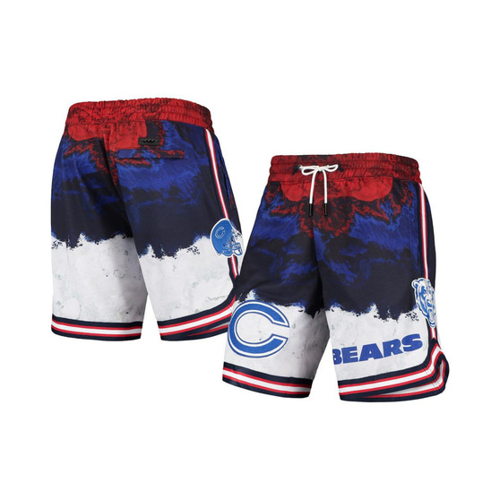 Men's Navy, Red Chicago Bears Americana Shorts