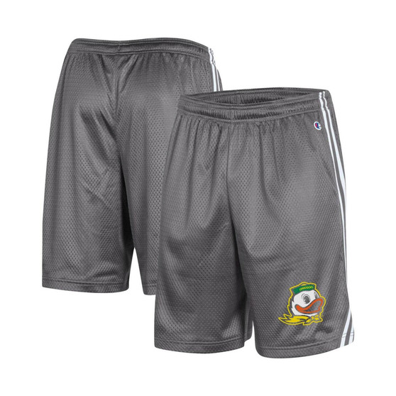 Men's Gray Oregon Ducks Team Lacrosse Shorts