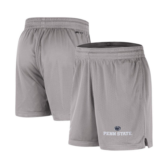 Men's Gray Penn State Nittany Lions Mesh Performance Shorts