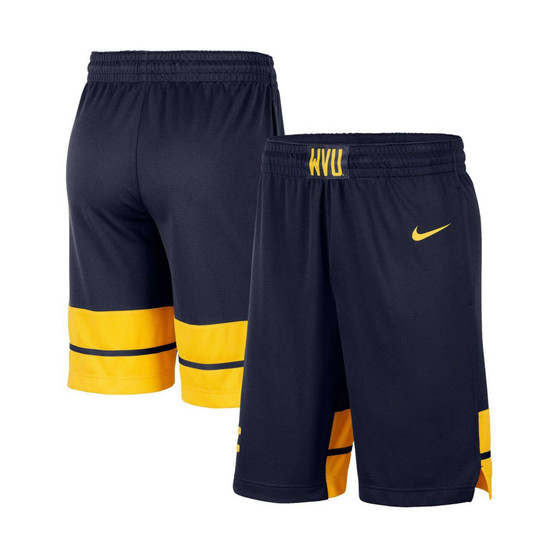 Men's Navy West Virginia Mountaineers Replica Team Basketball Shorts