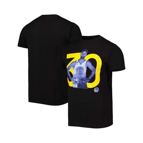 Men's Stephen Curry Black Golden State Warriors Player Metro T-shirt