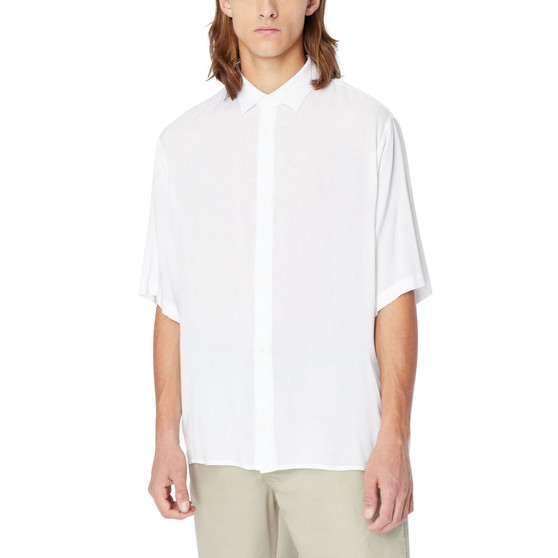 Men's Oversized Button-Front Shirt