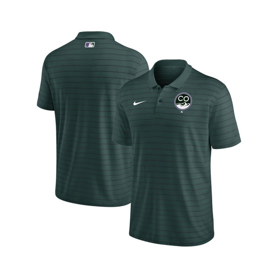 Men's Green Colorado Rockies City Connect Victory Performance Polo Shirt
