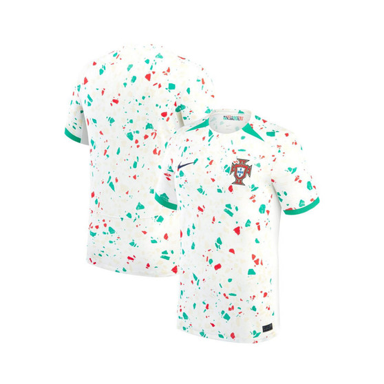 Men's White Portugal Women's National Team 2023/24 Away Stadium Replica Jersey