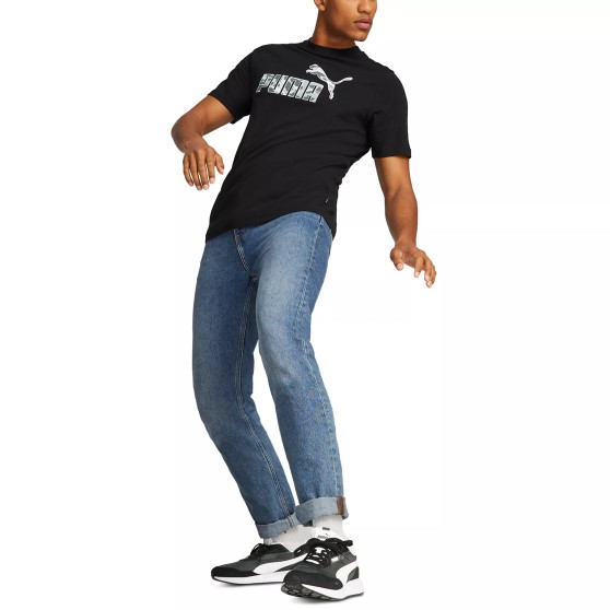 Men's Short-Sleeve Splash Logo-Graphic T-Shirt