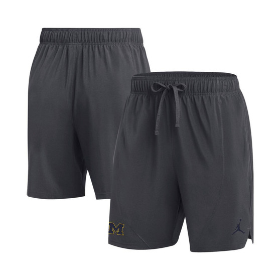 Men's Brand Anthracite Michigan Wolverines Performance Practice Shorts