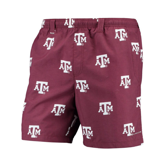 Men's Maroon Texas A&M Aggies PFG Backcast II Omni-Shade Hybrid Shorts