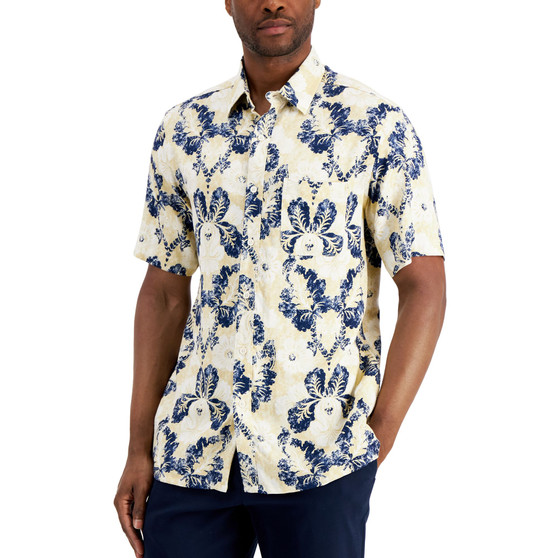 Men's Milton Block Shirt, Created for Macy's