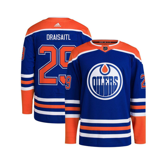 Men's Leon Draisaitl Royal Edmonton Oilers Home Primegreen Authentic Pro Player Jersey