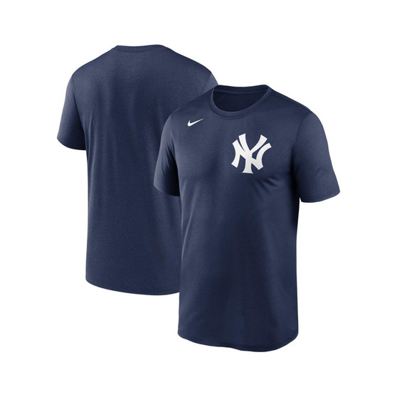 Men's Navy New York Yankees New Legend Wordmark T-shirt
