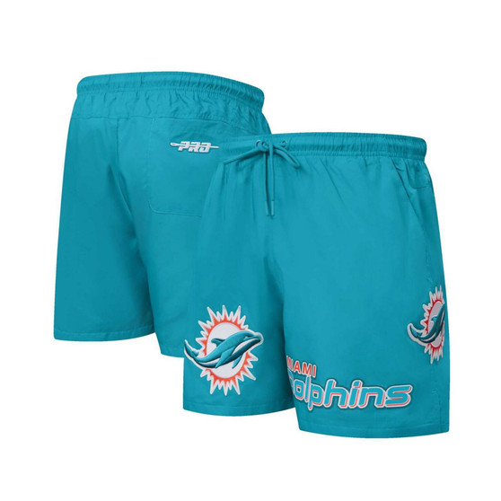 Men's Aqua Miami Dolphins Woven Shorts