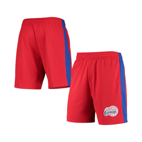 Men's Red LA Clippers Hardwood Classics Swingman Shorts