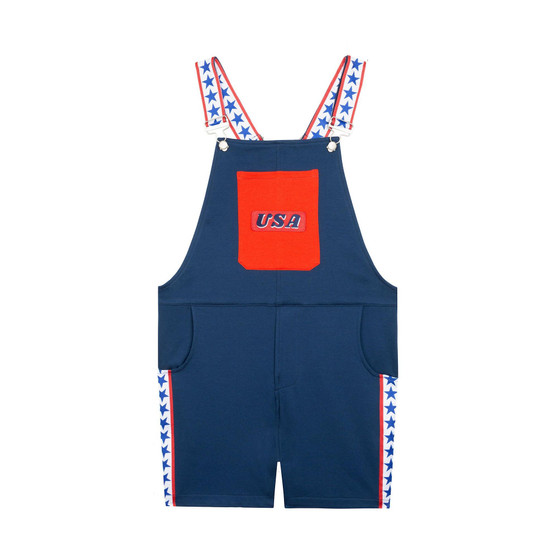 Unisex Super Soft Sweatpant Overall Shorts - Stars and Swoves