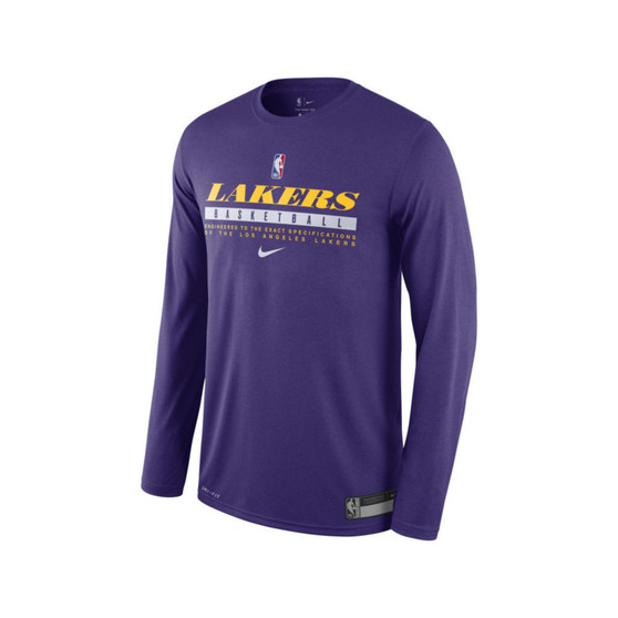 Men's Los Angeles Lakers Practice Long-Sleeve T-Shirt