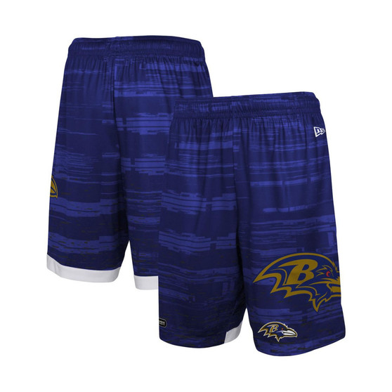 Men's Purple Baltimore Ravens Training Daze Shorts