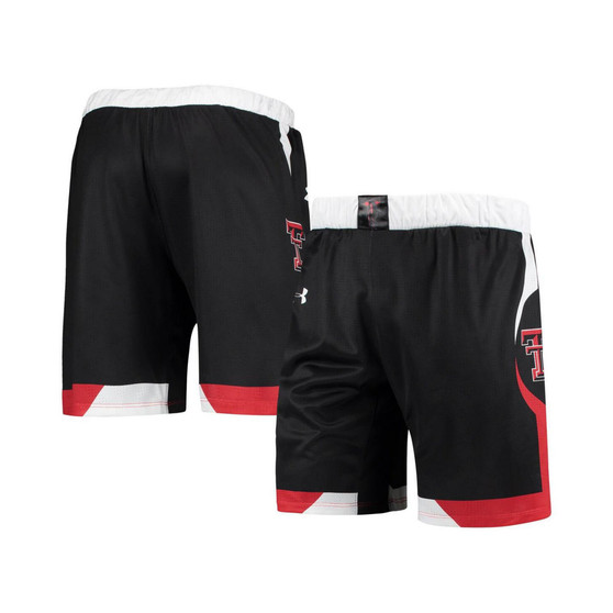 Men's Black Texas Tech Red Raiders Team Replica Basketball Shorts