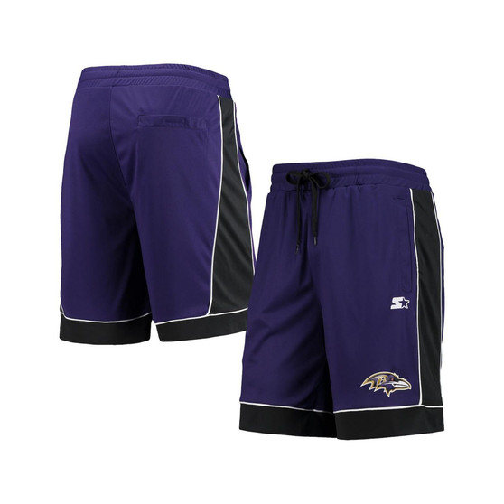 Men's Purple, Black Baltimore Ravens Fan Favorite Fashion Shorts