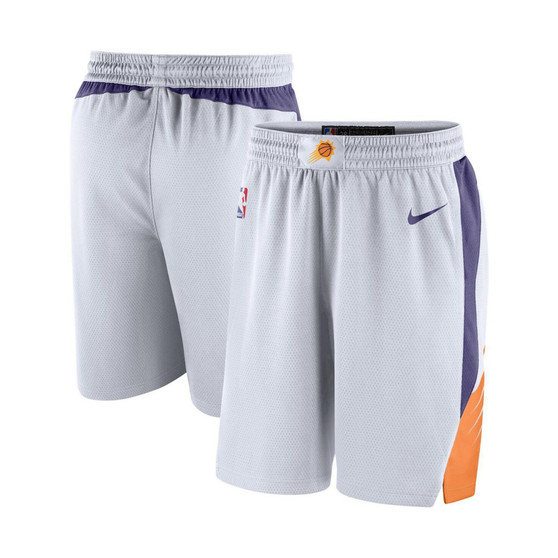 Men's White, Purple Phoenix Suns 2020/21 Association Edition Performance Swingman Shorts