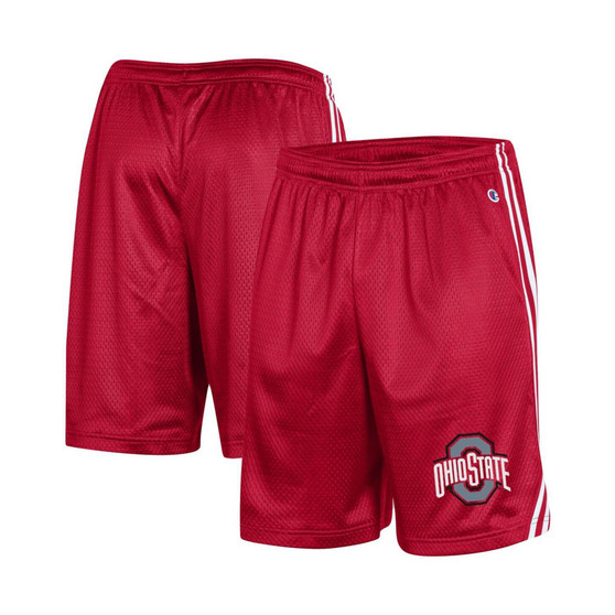 Men's Scarlet Ohio State Buckeyes Team Lacrosse Shorts