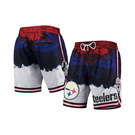 Men's Navy, Red Pittsburgh Steelers Americana Shorts