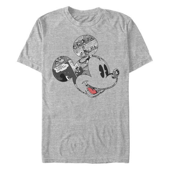 Men's Comic Mouse Short Sleeve T-Shirt