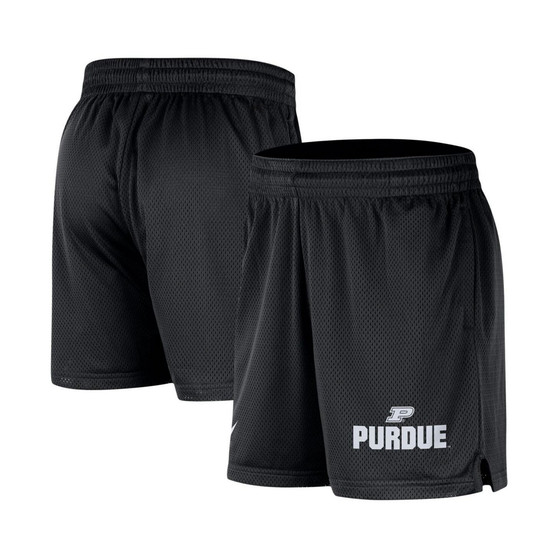 Men's Black Purdue Boilermakers Mesh Performance Shorts