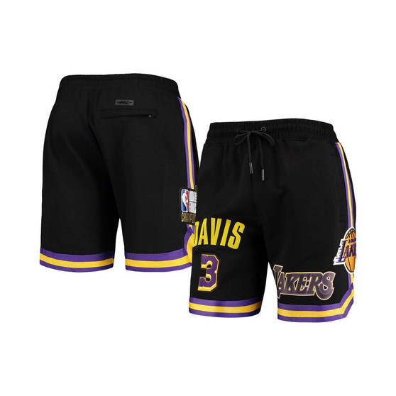 Men's Anthony Davis Black Los Angeles Lakers Player Shorts