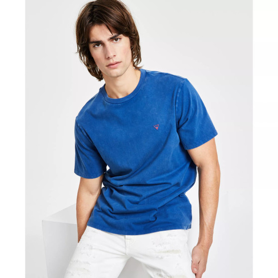 Men's Triangle Palm Tree Logo Graphic T-Shirt