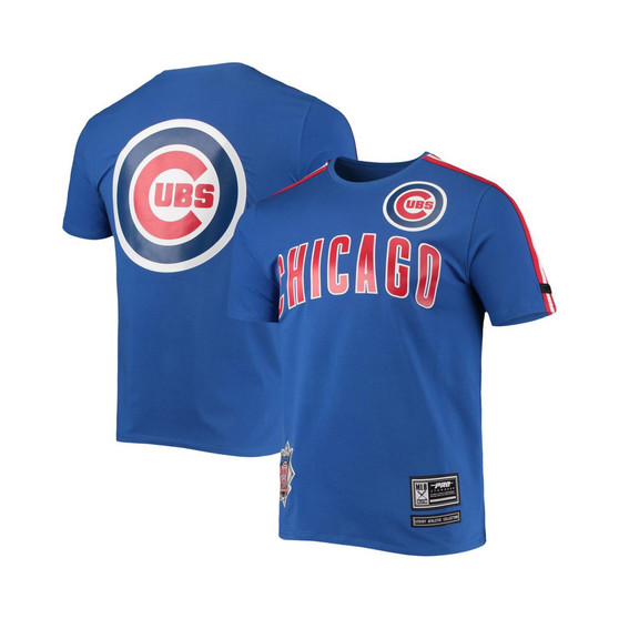 Men's Royal Chicago Cubs Taping T-shirt
