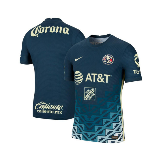 Men's Navy Club America 2021/22 Away Vapor Match Authentic Jersey