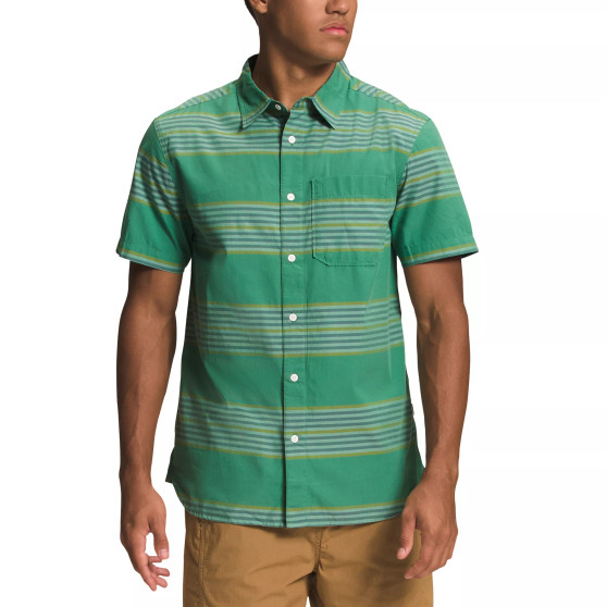 Men's Baytrail Yarn-Dye Button-Up Short-Sleeve Shirt