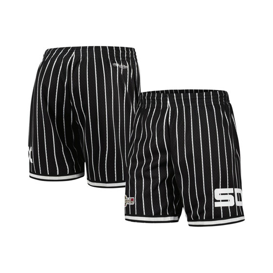Men's Black Chicago White Sox Cooperstown Collection 2005 World Series City Collection Mesh Shorts
