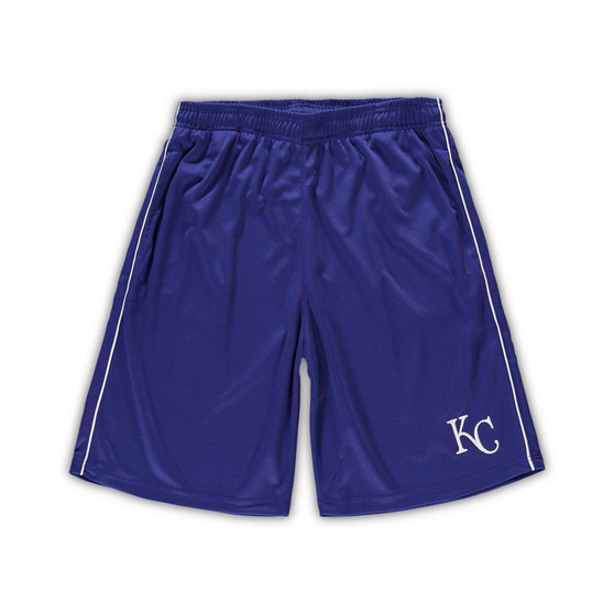 Men's Royal Kansas City Royals Big and Tall Mesh Shorts