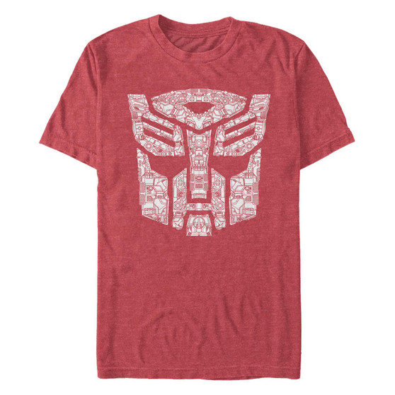 Men's Autobot Symbol Short Sleeve Crew T-shirt
