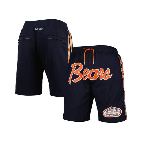 Men's Navy Chicago Bears Salute to Soldier Field Just Don Throwback Shorts
