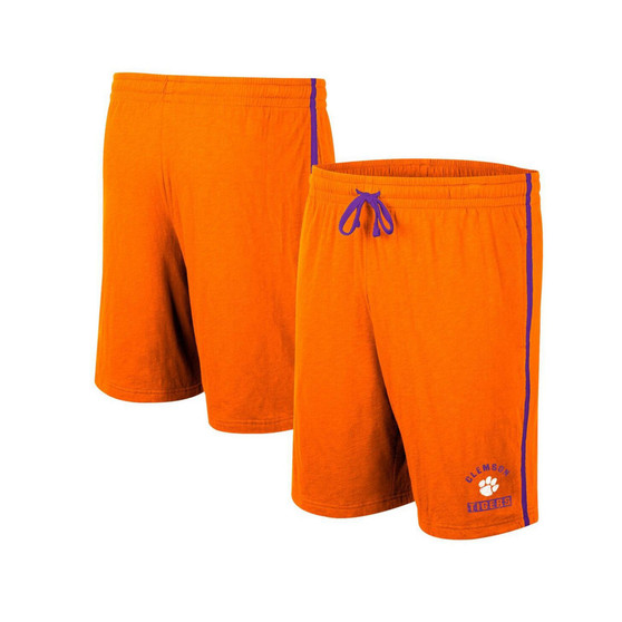 Men's Orange Clemson Tigers Thunder Slub Shorts