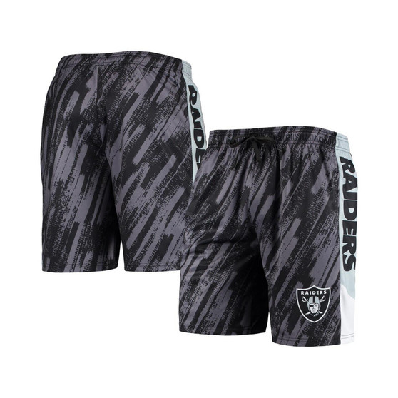 Men's Black Las Vegas Raiders Static Mesh Shorts