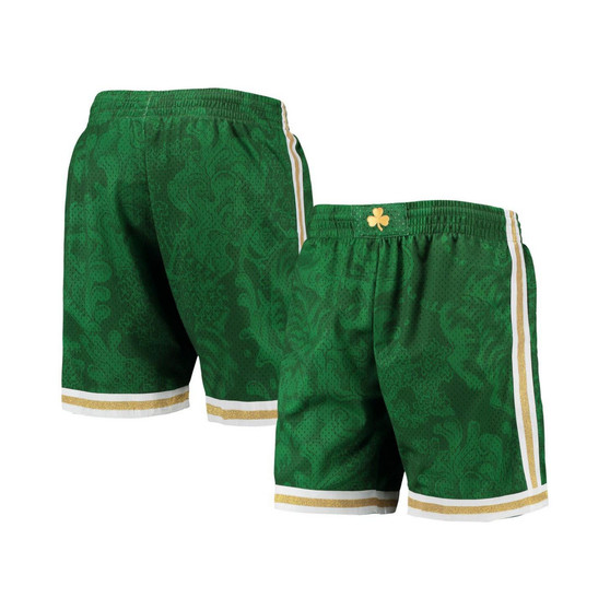 Men's Kelly Green Boston Celtics Hardwood Classics Lunar New Year Swingman Shorts