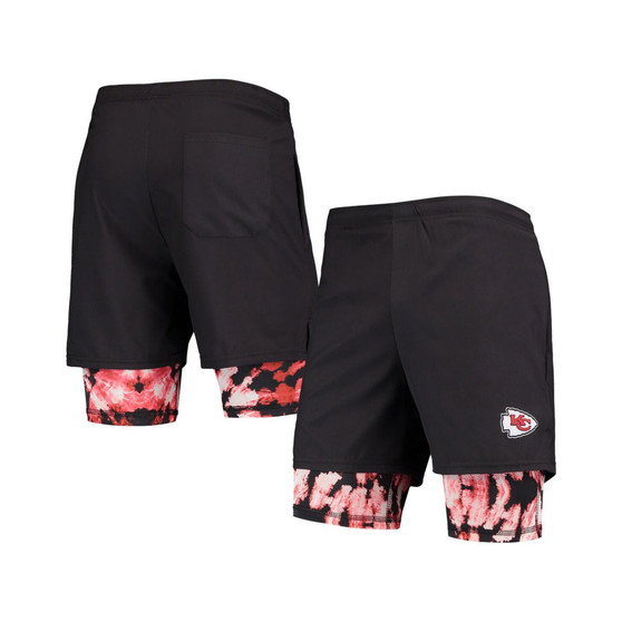 Men's Black Kansas City Chiefs Running Shorts