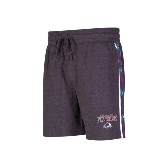Men's Charcoal Colorado Avalanche Team Stripe Shorts