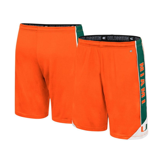 Men's Orange Miami Hurricanes Haller Shorts