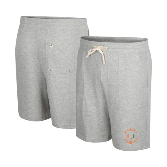 Men's Heather Gray Miami Hurricanes Love To Hear This Terry Shorts