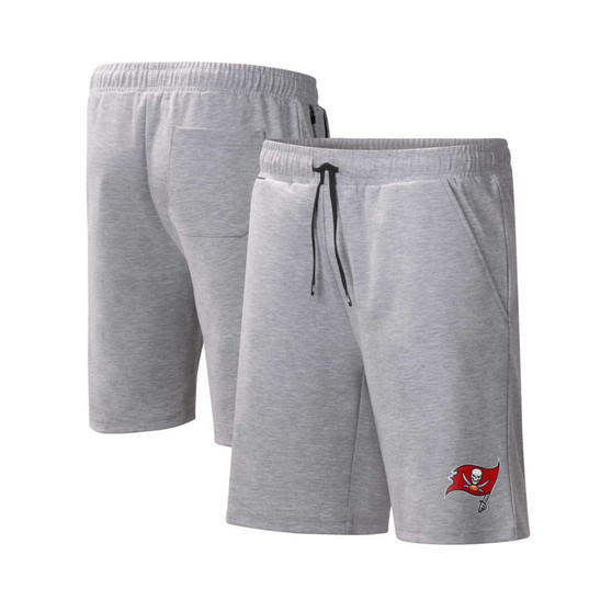 Men's Heather Gray Tampa Bay Buccaneers Trainer Shorts