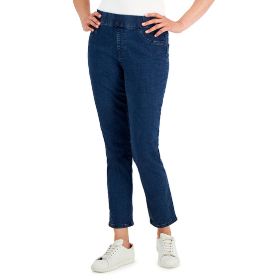 Petite Pull-On Denim, Created for Macy's