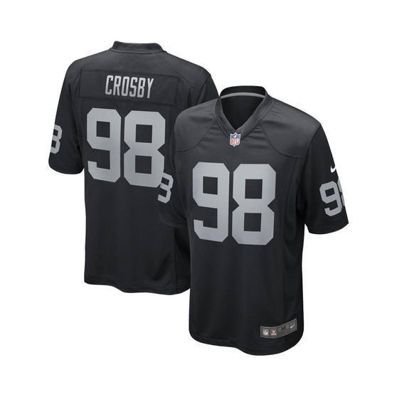 Men's Maxx Crosby Black Las Vegas Raiders Game Jersey