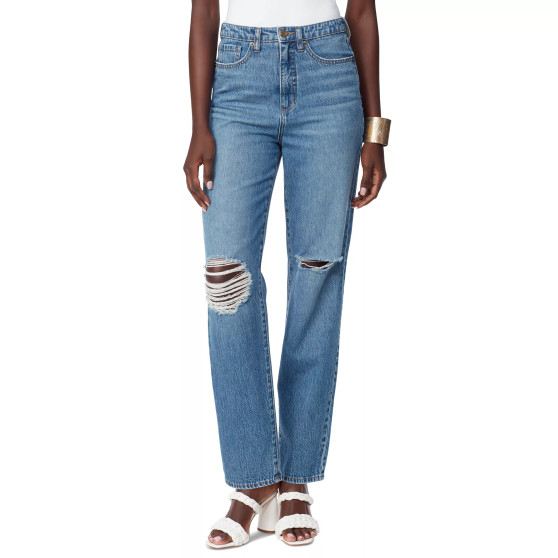 Women's High-Rise Classic Straight-Leg Jeans