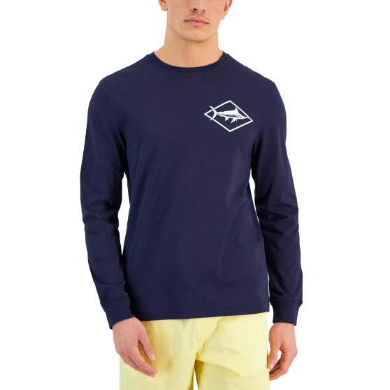 Men's Sailing Club Classic-Fit Graphic Long-Sleeve T-Shirt, Created for Macy's