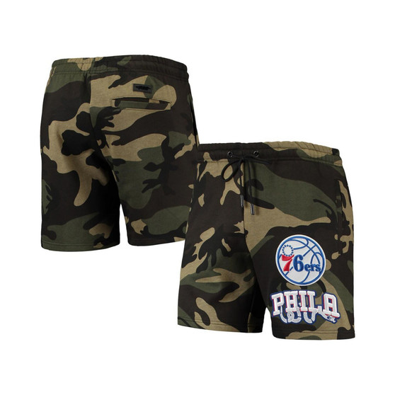 Men's Camo Philadelphia 76ers Team Shorts