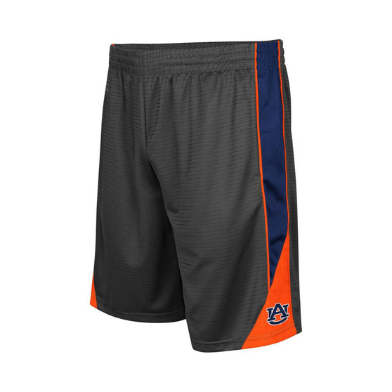 Men's Charcoal Auburn Tigers Turnover Shorts